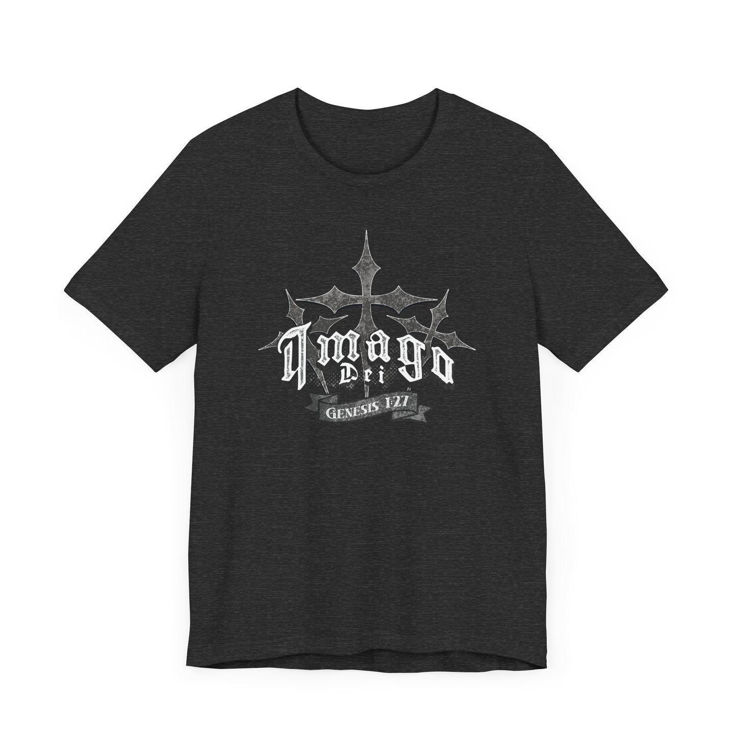 Imago Dei Genesis 1:27 T-Shirt – Unisex Christian Tee | Bella + Canvas 3001 | Inspirational Scripture Shirt
