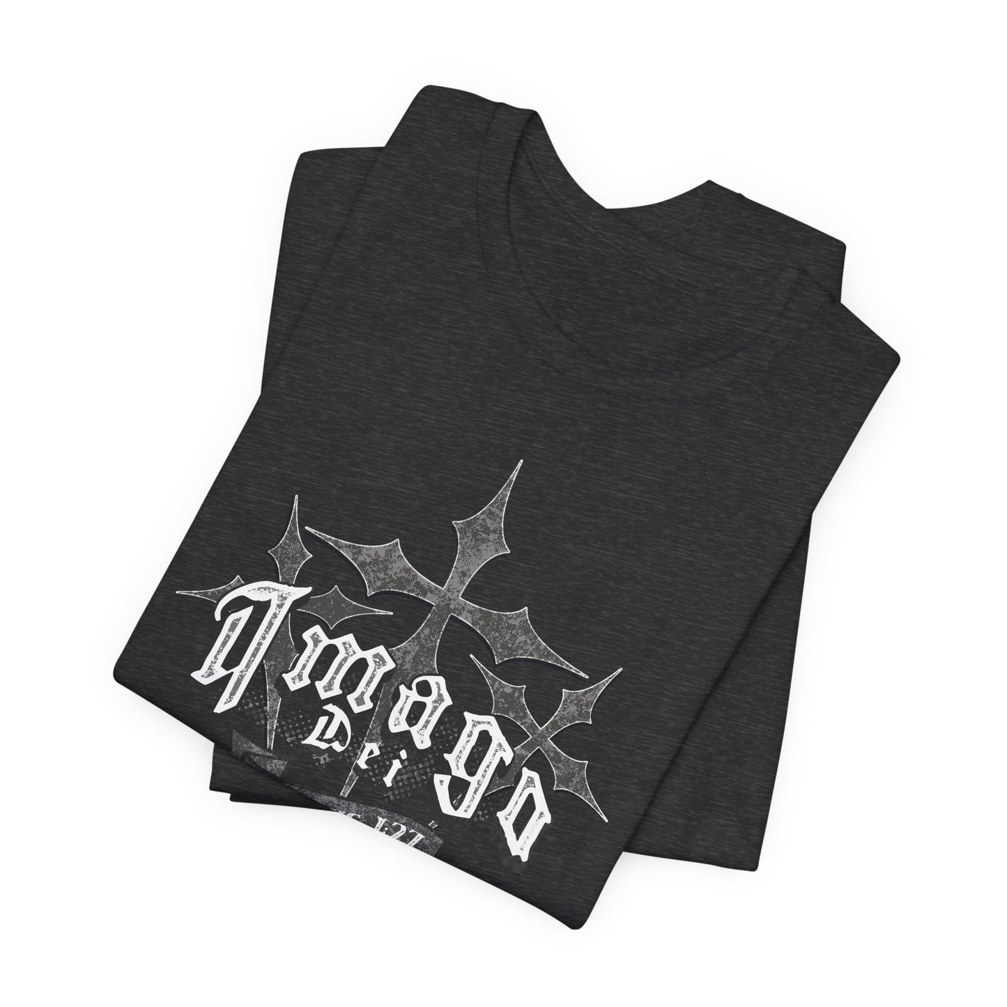 Imago Dei Genesis 1:27 T-Shirt – Unisex Christian Tee | Bella + Canvas 3001 | Inspirational Scripture Shirt