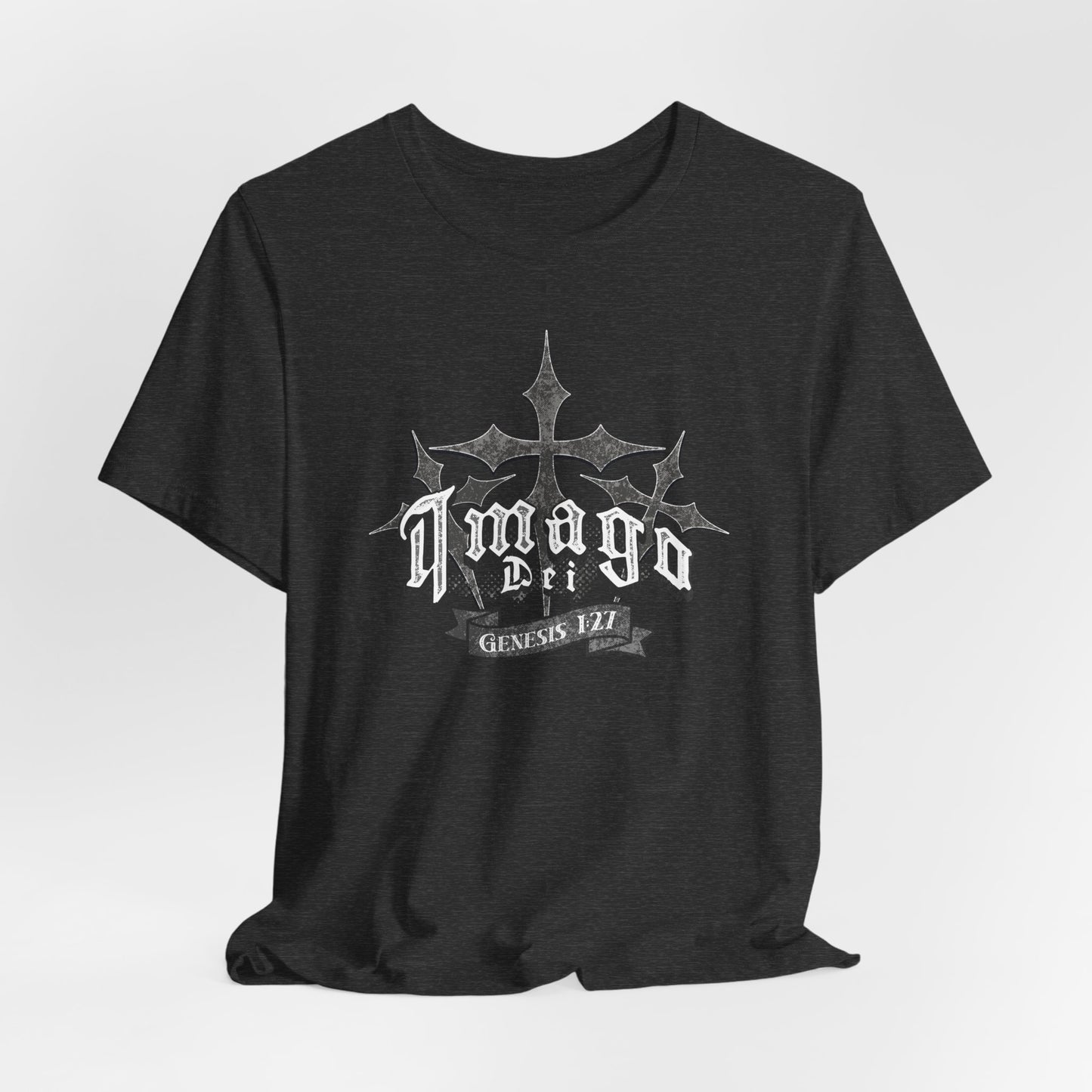 Imago Dei Genesis 1:27 T-Shirt – Unisex Christian Tee | Bella + Canvas 3001 | Inspirational Scripture Shirt