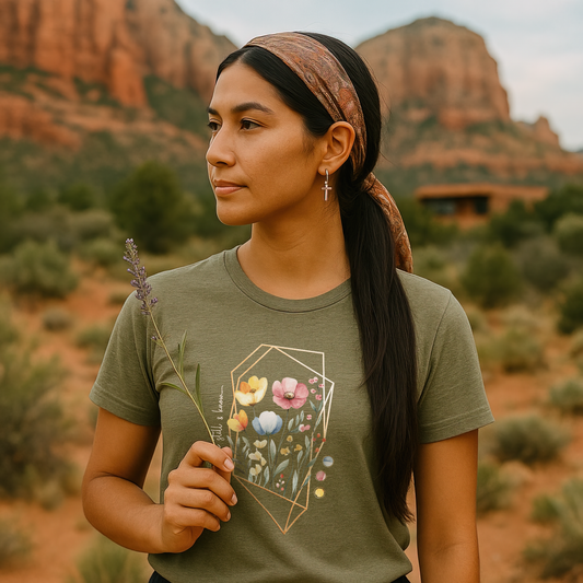 Be Still and Know Shirt, Psalm 46:10 Christian Tee, Watercolor Floral Faith Shirt, Soft Unisex Fit, Calm Scripture Gift, XS-4XL